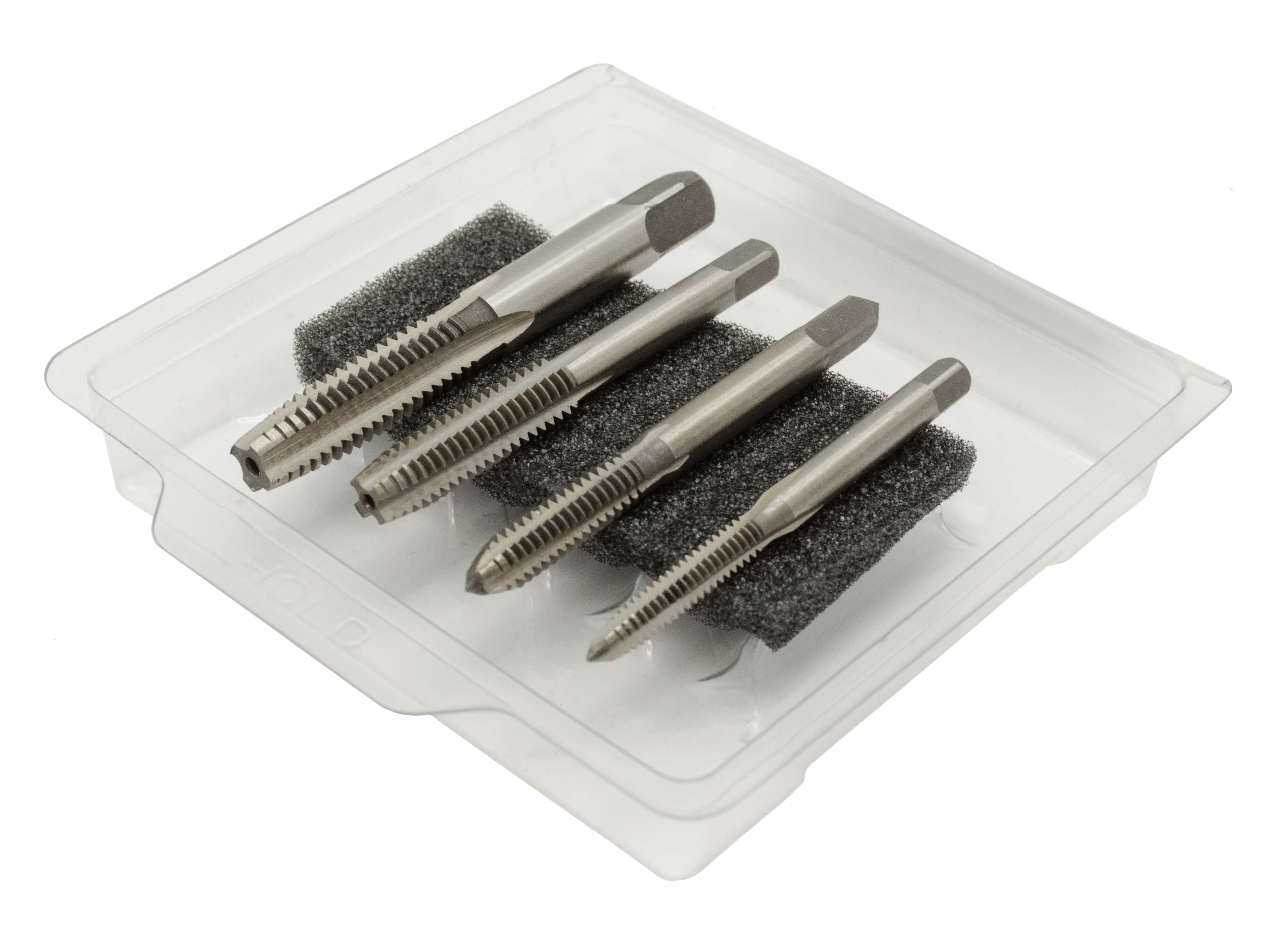 4 PC SETS NF/NC Carbon Steel Hand Taps