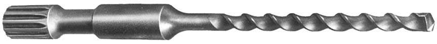 Spline Shank Bits 18" OAL 12"Flute Length